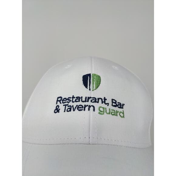 Nike Legacy91 Dri Fit Strapback Hat OSFM White Restaurant Bar & Tavern Guard - Picture 3 of 11